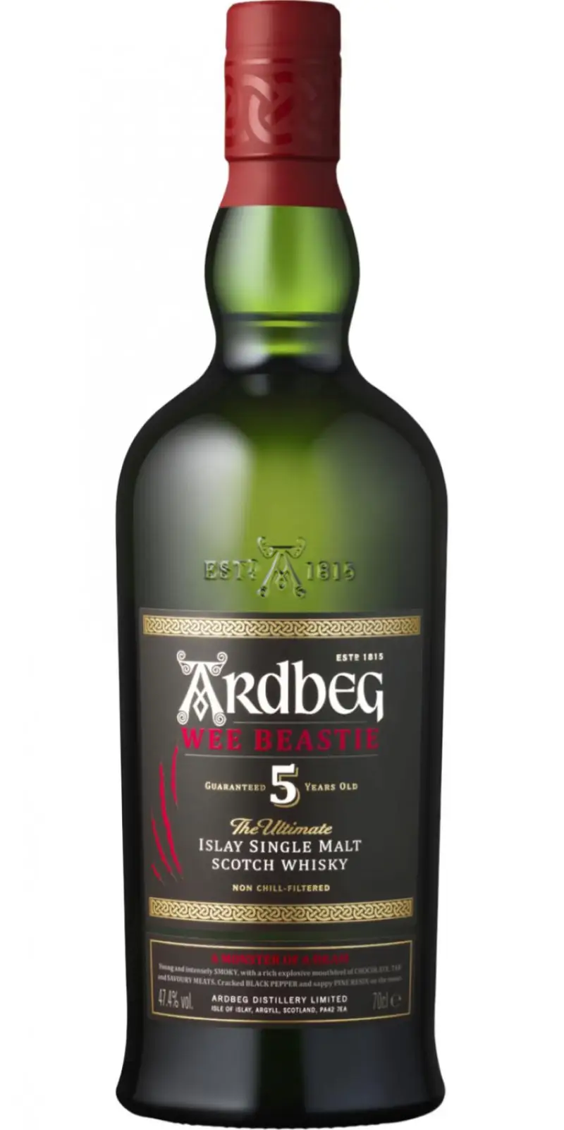 Ardbeg Wee Beastie 5 Year Old Islay Single Malt Scotch Whisky 750ml