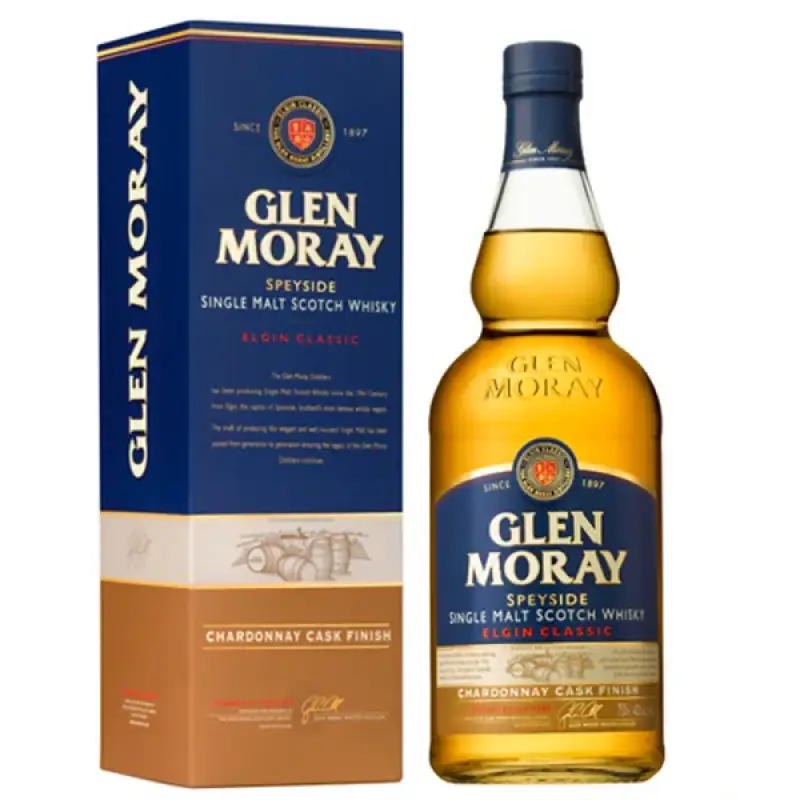 Glen Moray Elgin Classic Chardonnay Cask Finish 750ml