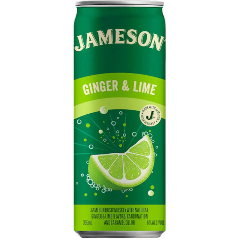 Jameson Ginger + Lime Cocktail 375ml