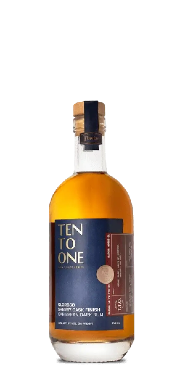 Ten To One Oloroso Sherry Cask Finish Rum 750ml