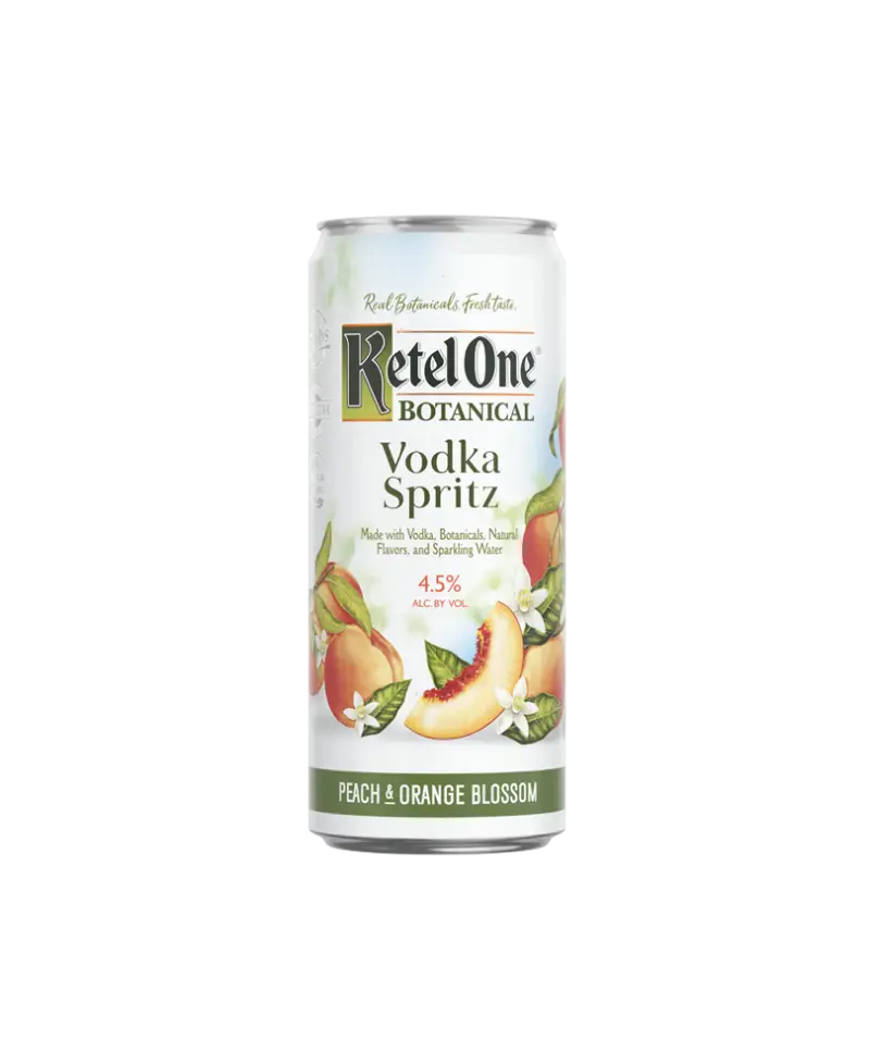 Ketel One Botanical Peach & Orange Blossom Vodka Spritz 4 x 355ml