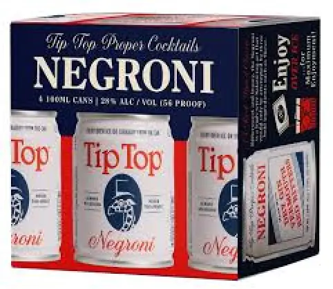 Tip Top Proper Cocktails Negroni 4pk 4 x 100ml