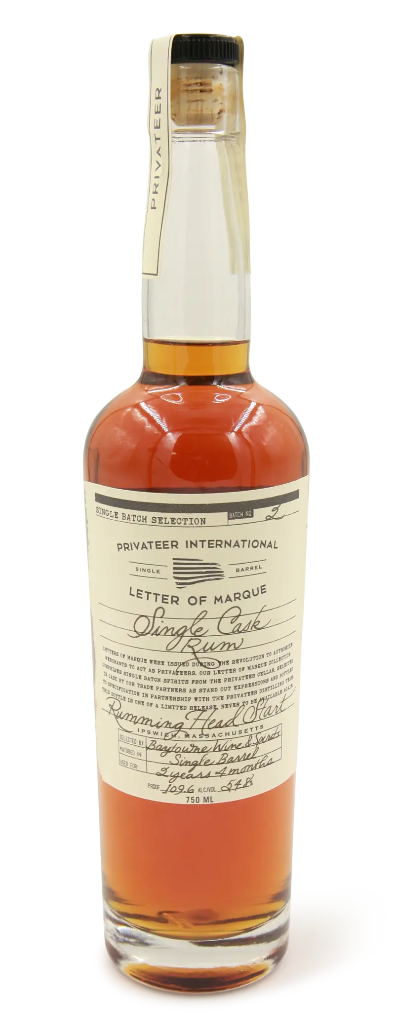 Privateer Rumming Head Start 750ml