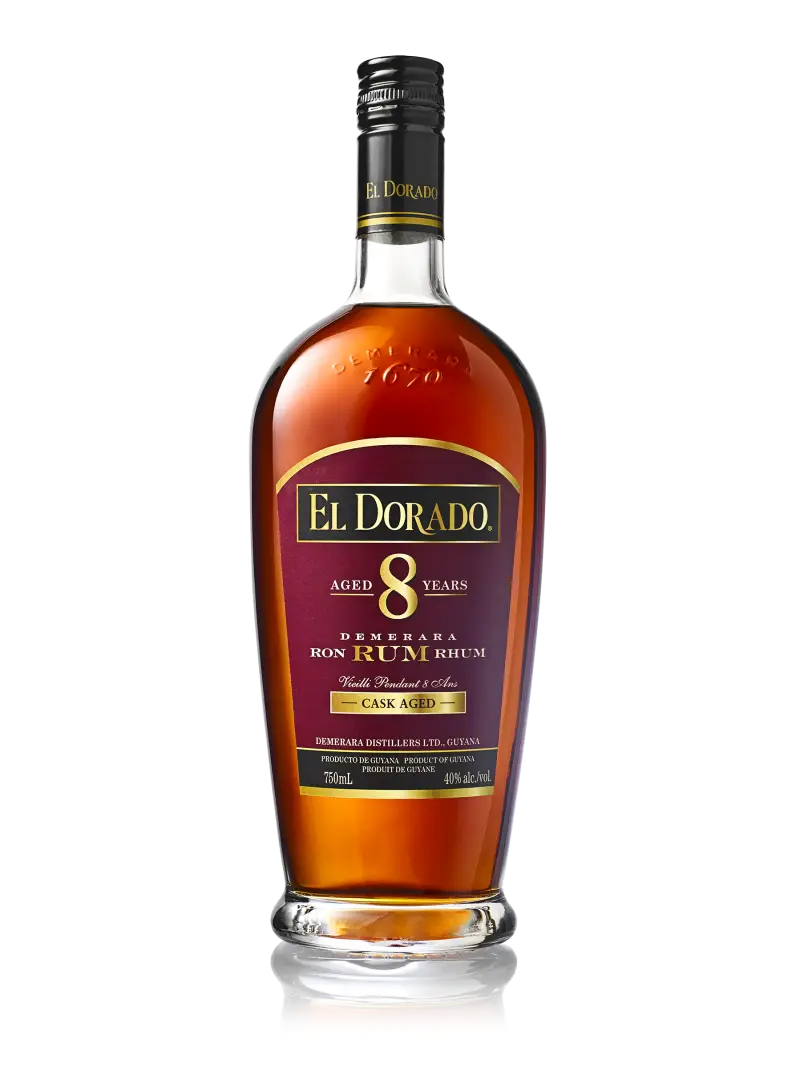 El Dorado 8 Year Old Cask Aged Rum 1L
