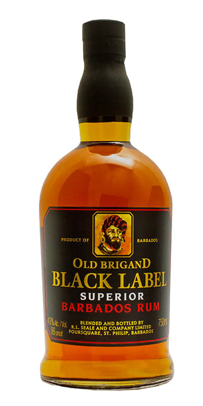 Old Brigand Black Label Rum 750ml
