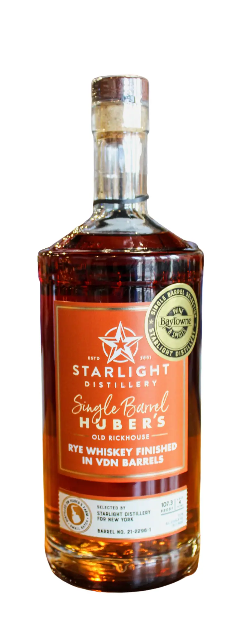 Starlight Rye VDN Cask Finish 750ml
