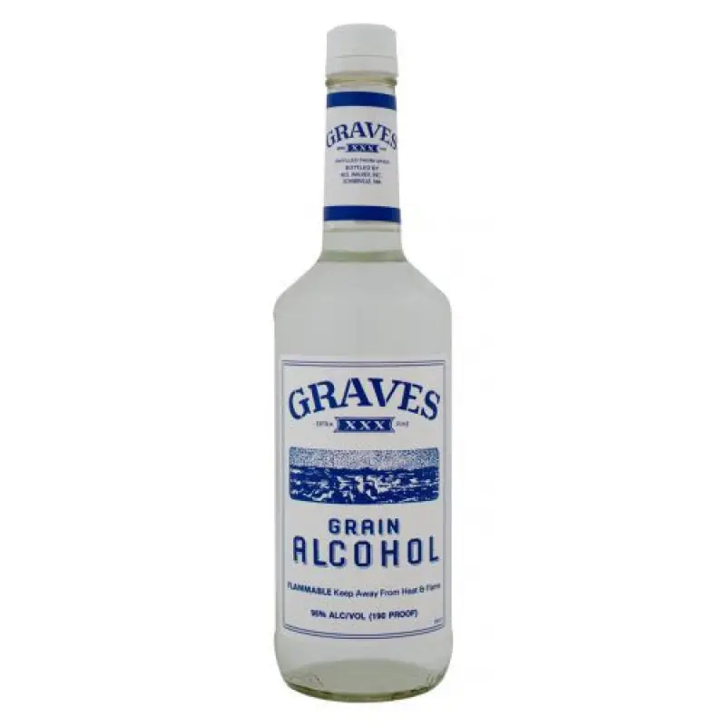 Graves Grain Alcohol 190 Proof 1L