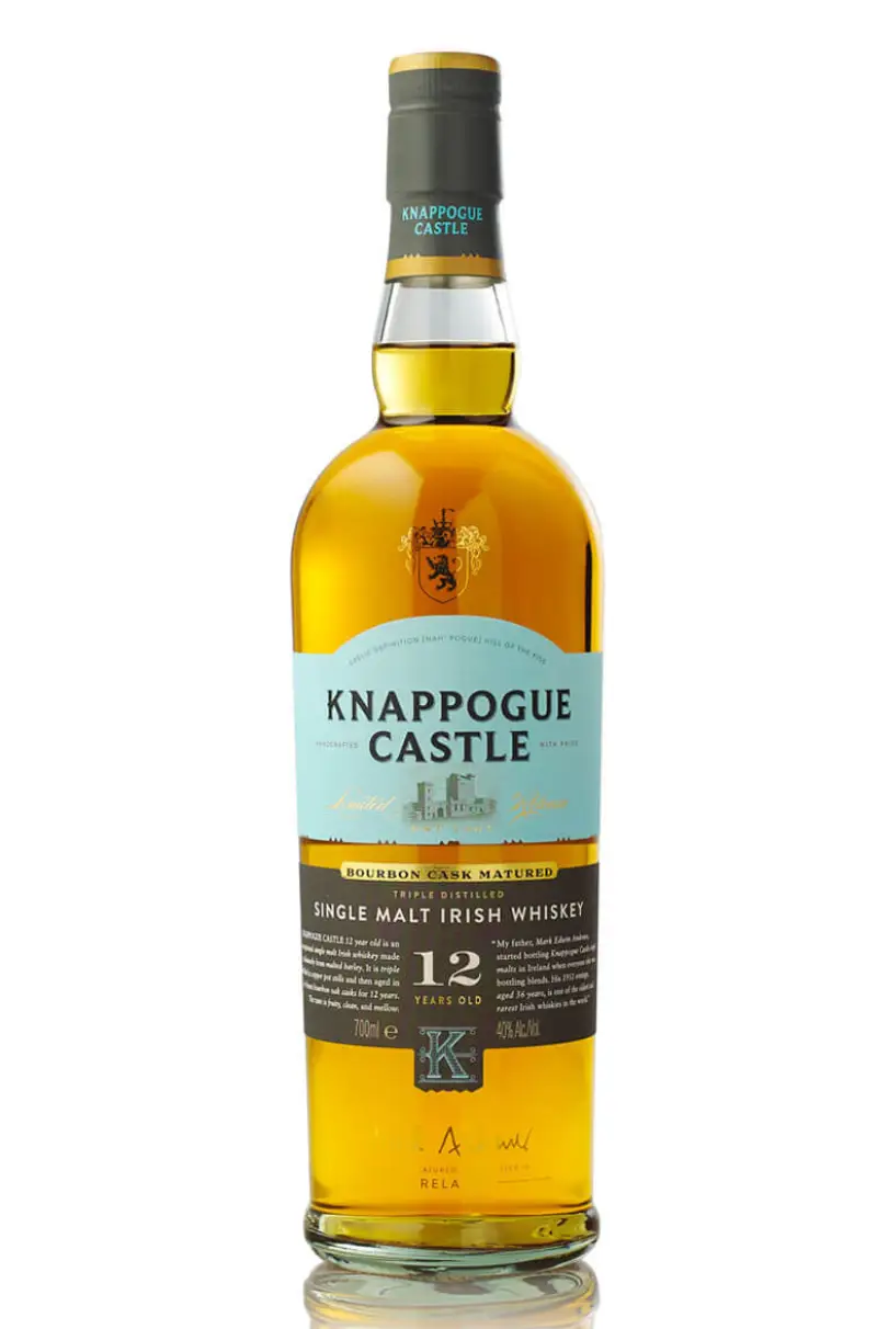 Knappogue Castle 12 Year Old Single Malt Irish Whiskey 750ml