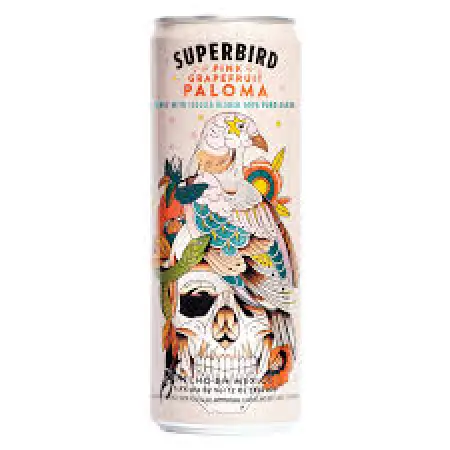 Superbird Paloma Pink Grapefruit 4 Pack 4x12oz