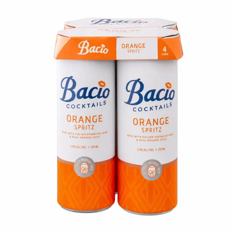Bacio Orange Spritz 4Pk 250ml