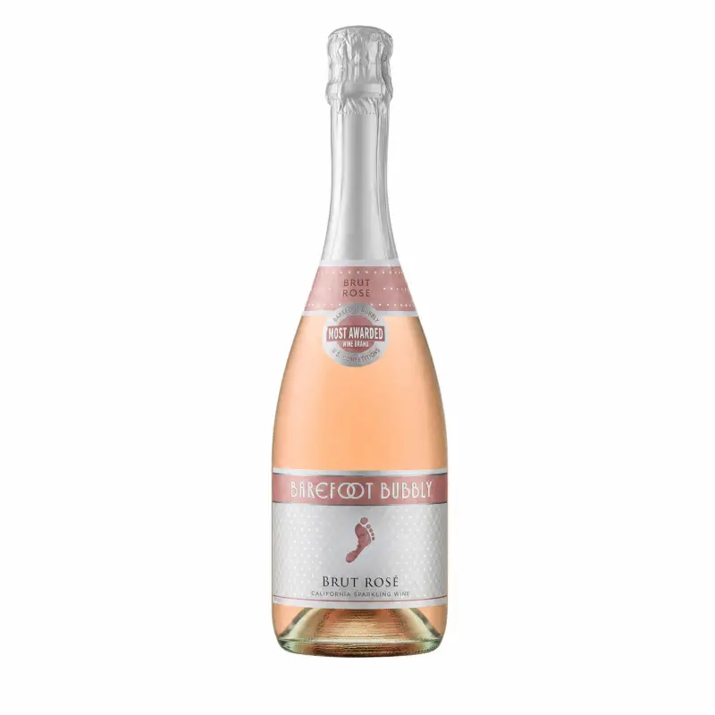 Barefoot Bubbly Brut Rosé 750ml