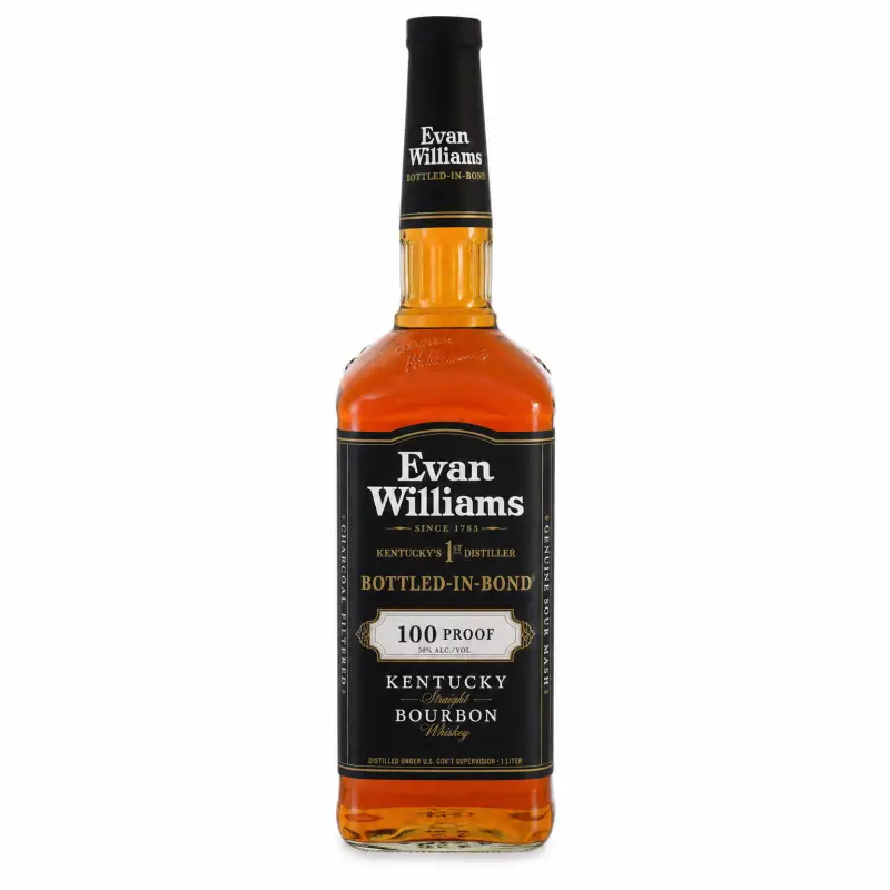 Evan Williams Bottled-In-Bond Kentucky Straight Bourbon Whiskey 1L