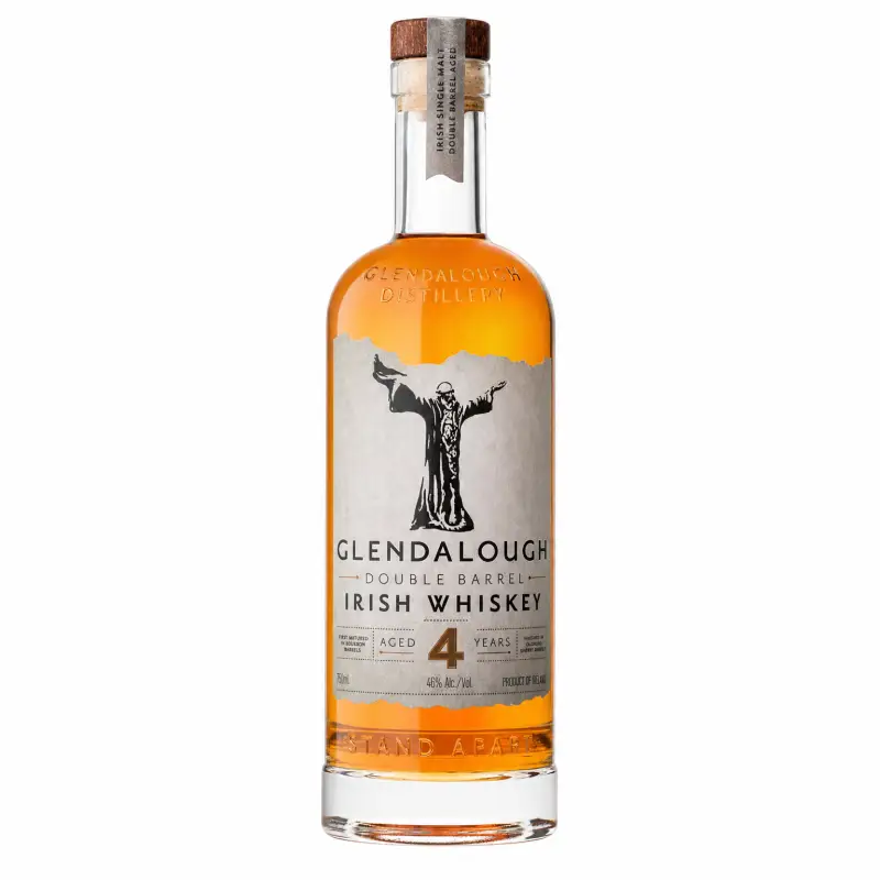 Glendalough 4 Year Old Double Barrel Irish Whiskey 750ml
