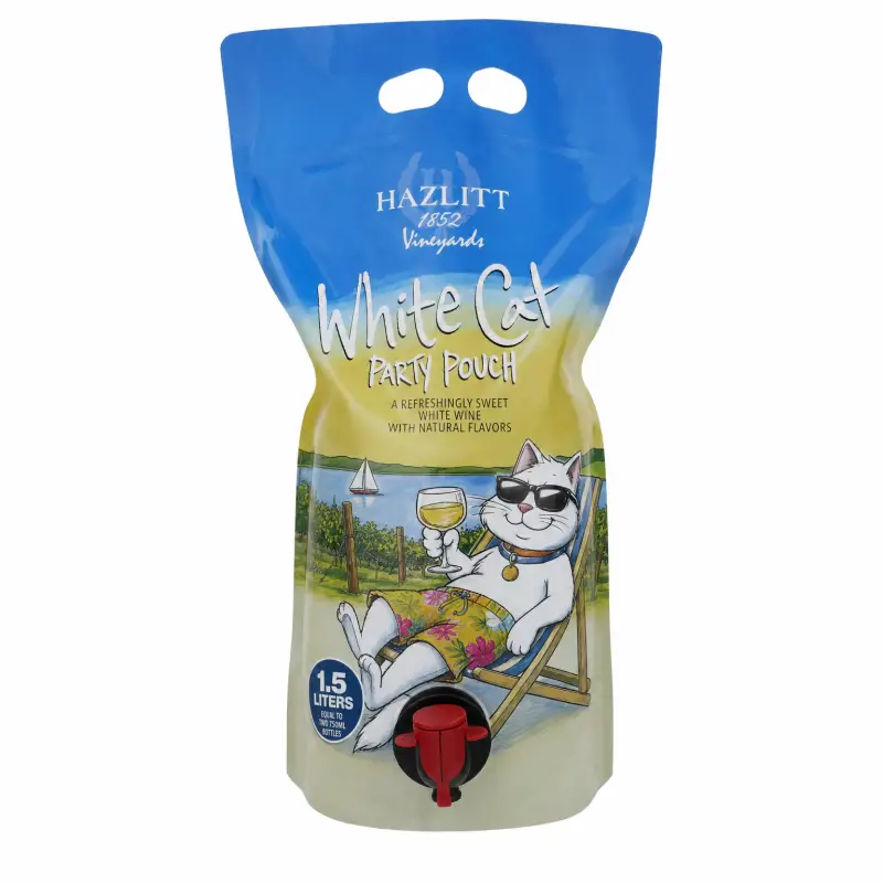 Hazlitt 1852 Vineyards White Cat Party Pouch 1.5L