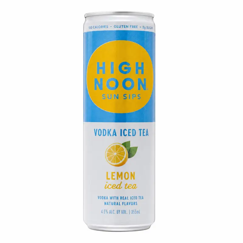High Noon Lemon Iced Tea 355ml