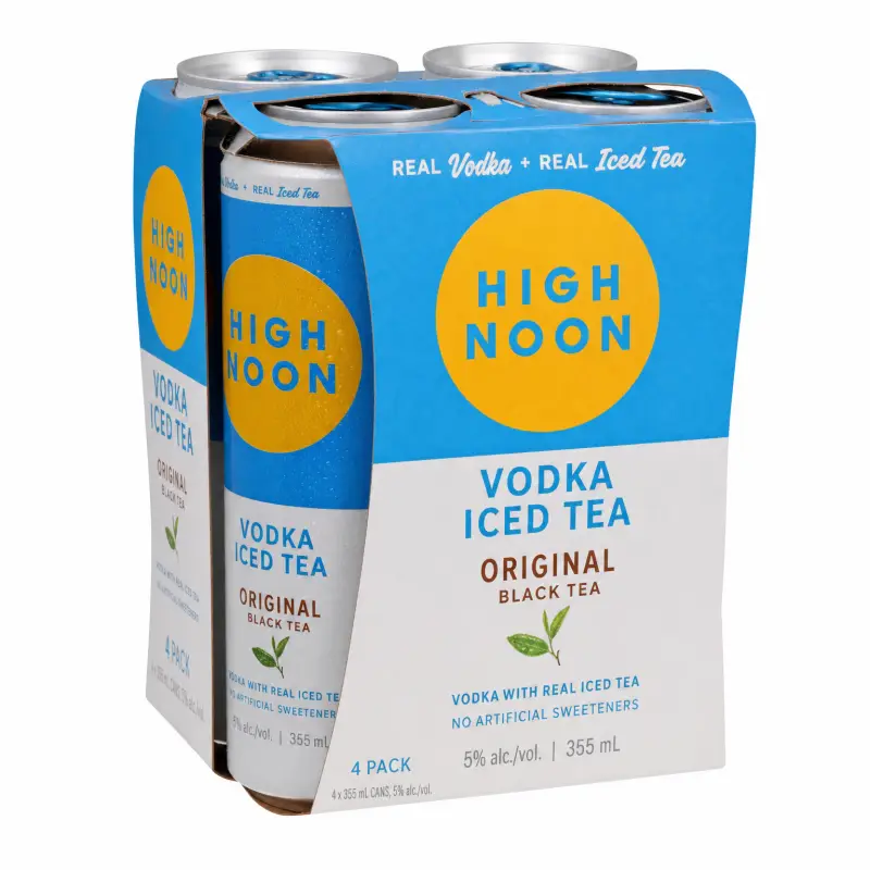 High Noon Vodka Iced Tea 4 Pack 4 x 355ml