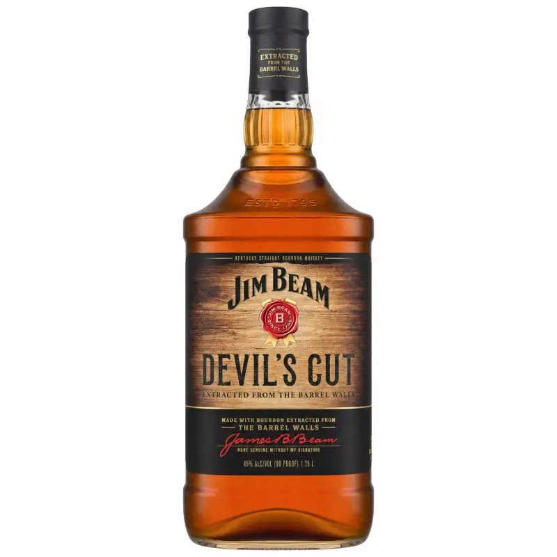 Jim Beam Devil's Cut Kentucky Straight Bourbon Whiskey 1.75L