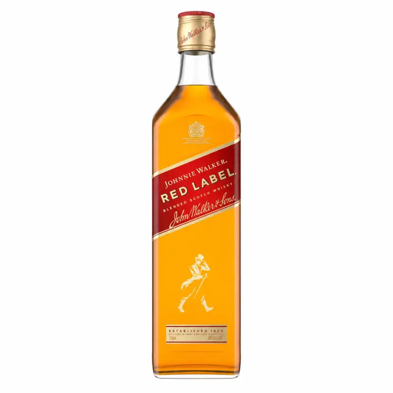Johnnie Walker Red Label Blended Scotch Whisky 750ml
