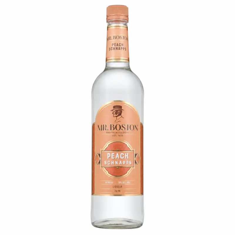 Mr. Boston Peach Schnapps 30 Proof 750ml