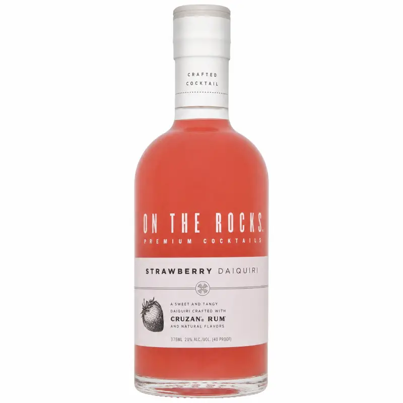 On The Rocks Strawberry Daiquiri 375ml