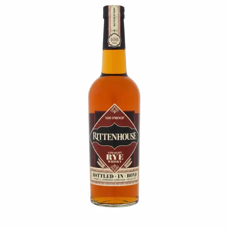 Rittenhouse Rye Bottled In Bond Straight Rye Whiskey 750ml