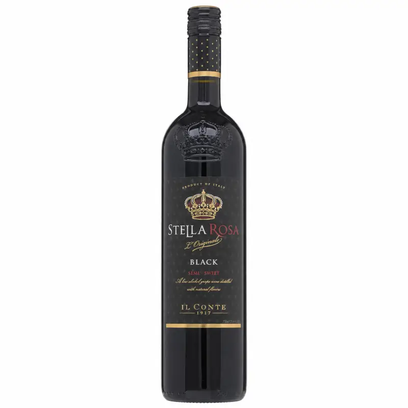 Stella Rosa Black Semi-Sweet Red Wine 750ml