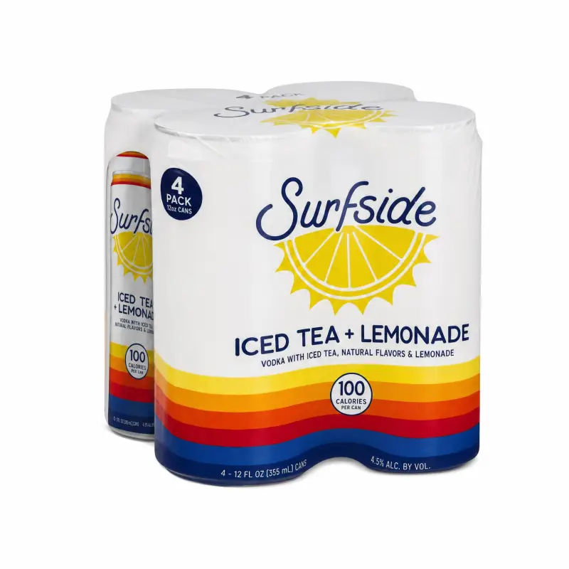 Surfside Iced Tea Lemonade 4pk 12oz