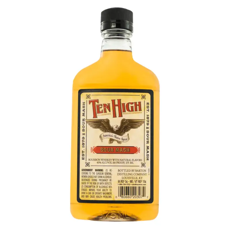 Ten High Kentucky Straight Bourbon Whiskey 375ml