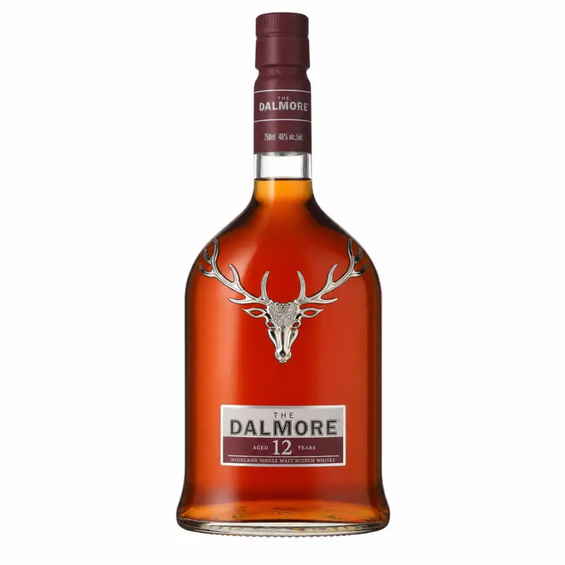 The Dalmore 12 Year Old Highland Single Malt Scotch Whisky 750ml