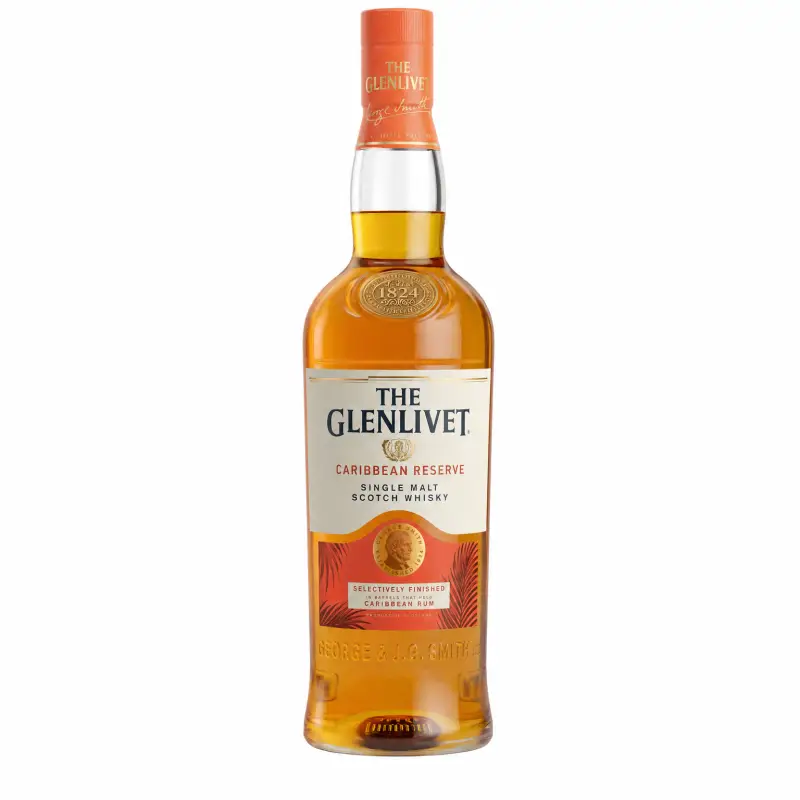 The Glenlivet Caribbean Reserve Single Malt Scotch Whisky 750ml