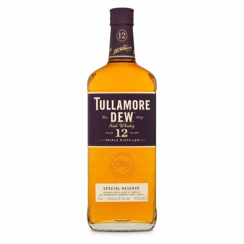 Tullamore D.E.W. 12 Year Old Special Reserve Irish Whiskey 750ml