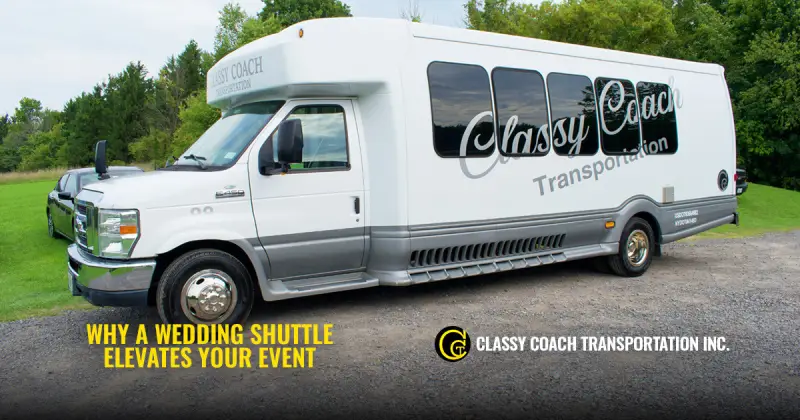 Why A Wedding Shuttle Elevates Your Event