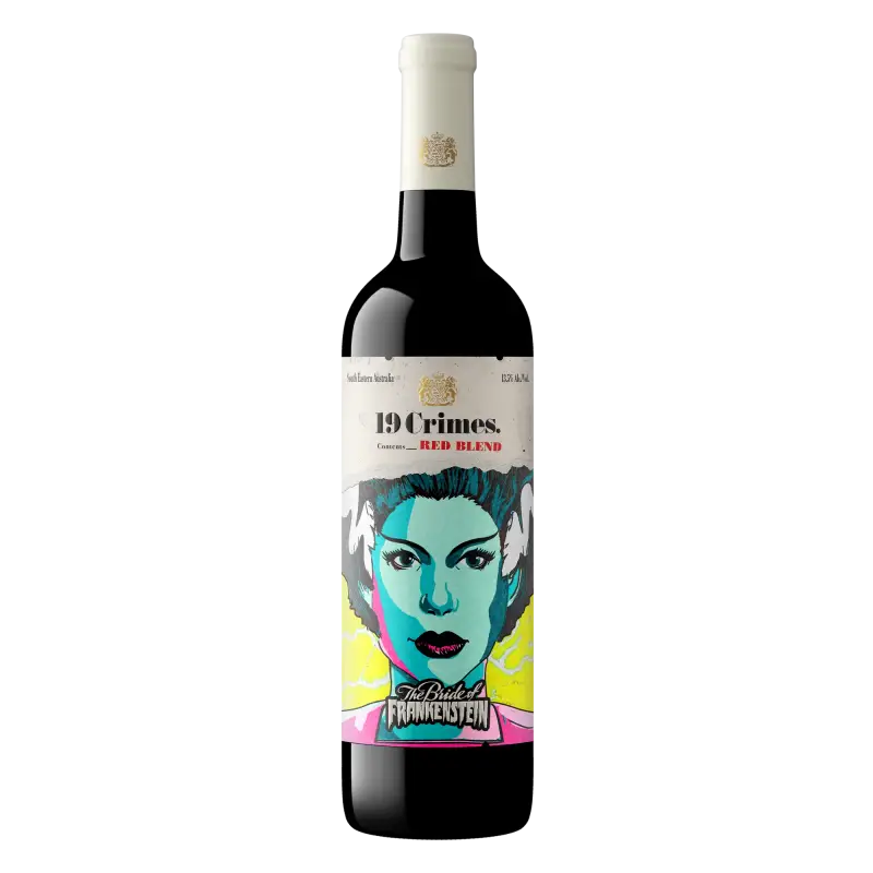 19 Crimes Bride of Frankenstein Red Blend 750ml
