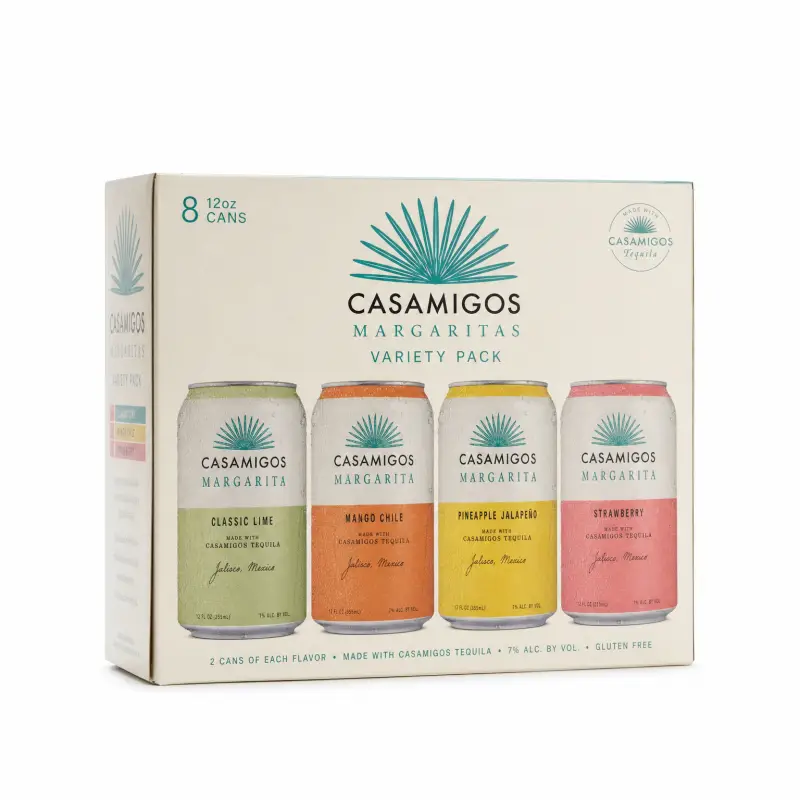 Casamigos Margaritas Variety Pack 8pk 12oz Cans