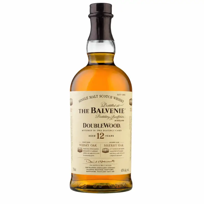 The Balvenie DoubleWood 12 Year Old Single Malt Scotch Whisky 750ml