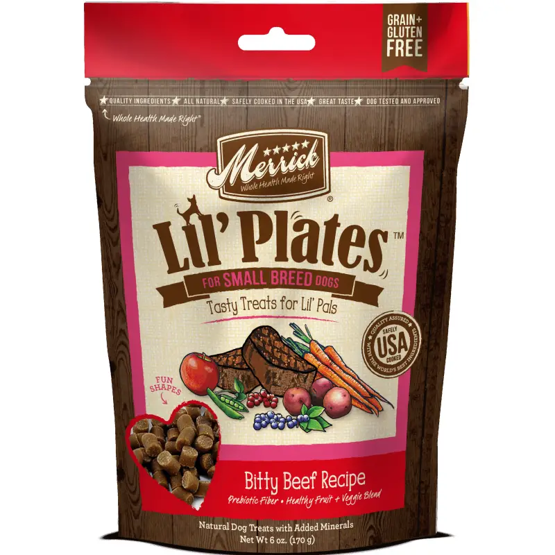 Merr Lil Plates Treats Beef