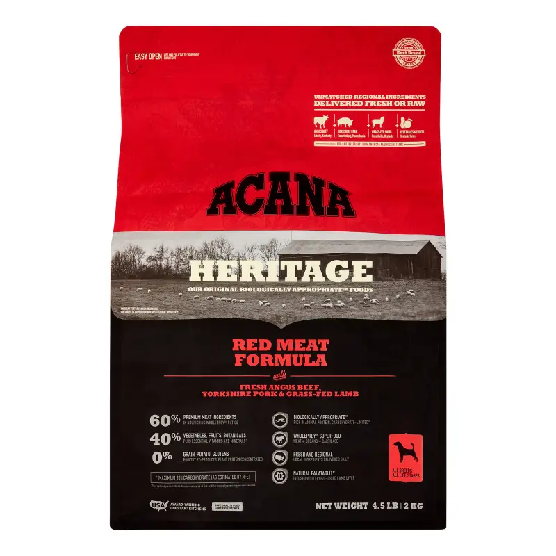 Ac DogRed Meat GF 4.5lb