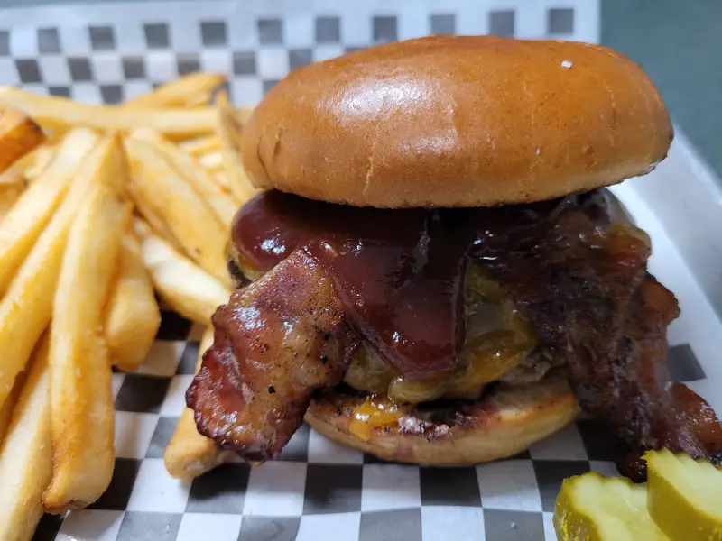BBQ Bacon Cheddar Burger