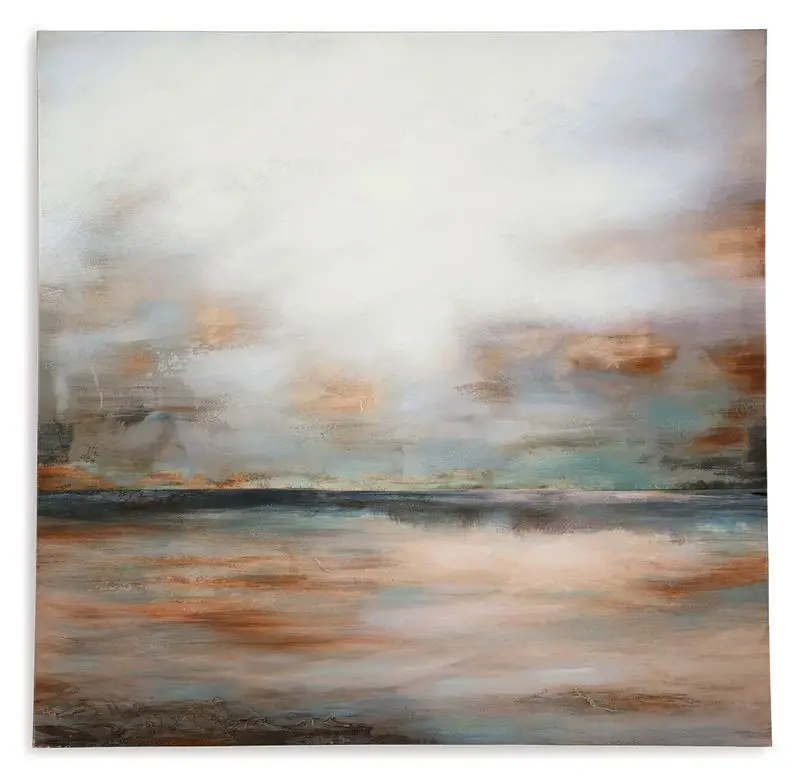 Weatheridge - Wall Art - Grey / Gold