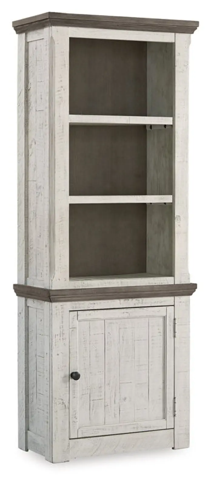 Havalance - Right Pier Cabinet - Brown / Beige