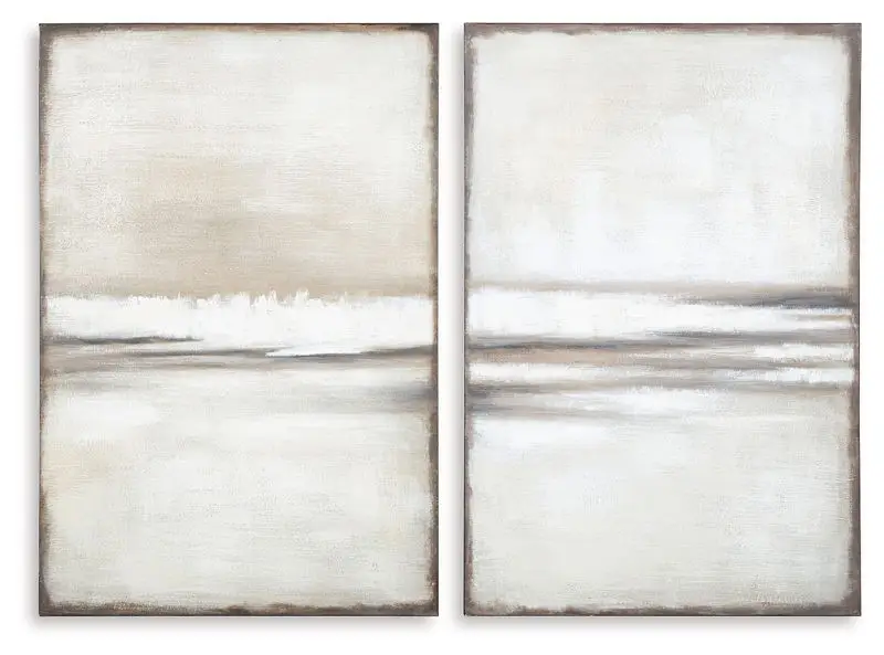 Brockdunn - Wall Art Set (Set of 2) - Tan / Brown