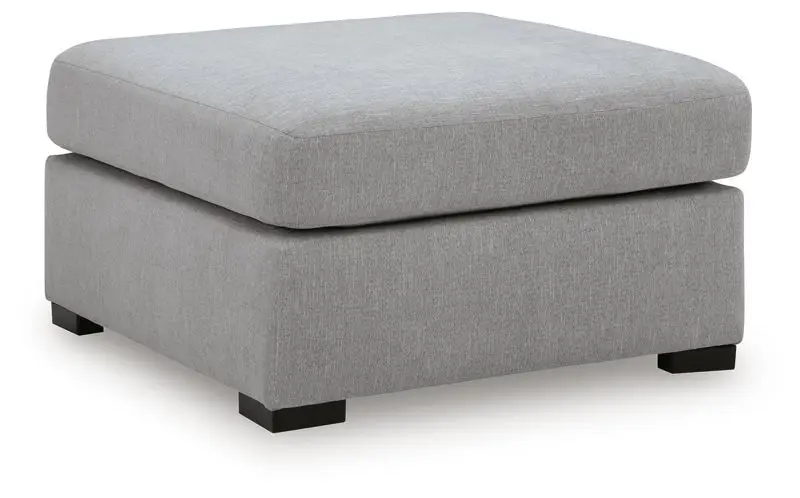 Lakepoint - Oversized Accent Ottoman - Nickel