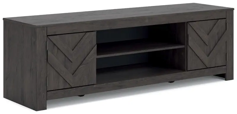 Cayboni - LG TV Stand With Fireplace Option