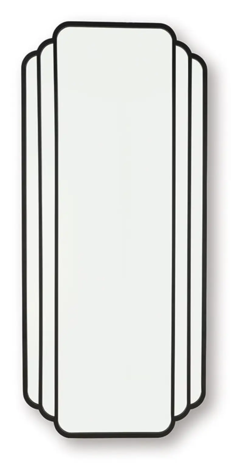 Antigone - Floor Mirror - Black