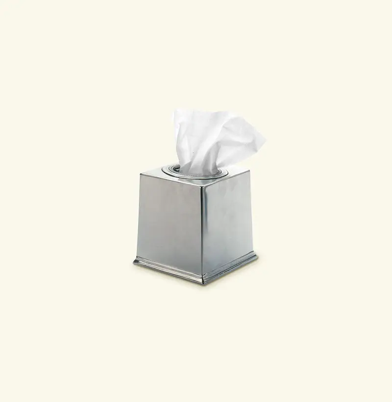 Tissue Box Square by Match 1995 Pewter