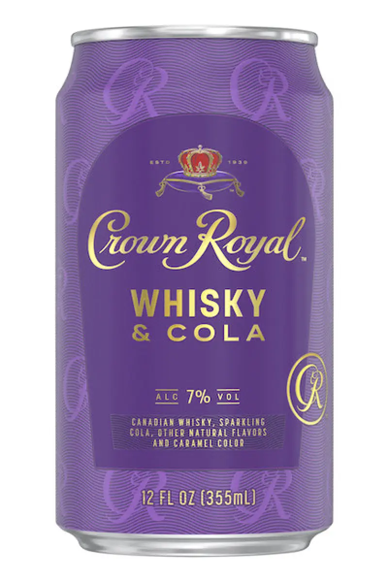 Crown Royal Whisky & Cola 4pk 12oz Cans