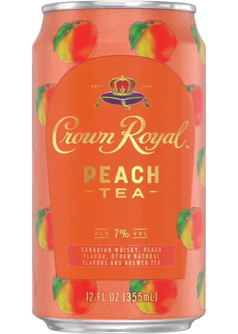 Crown Royal Peach Tea Whisky Cocktail 355ml