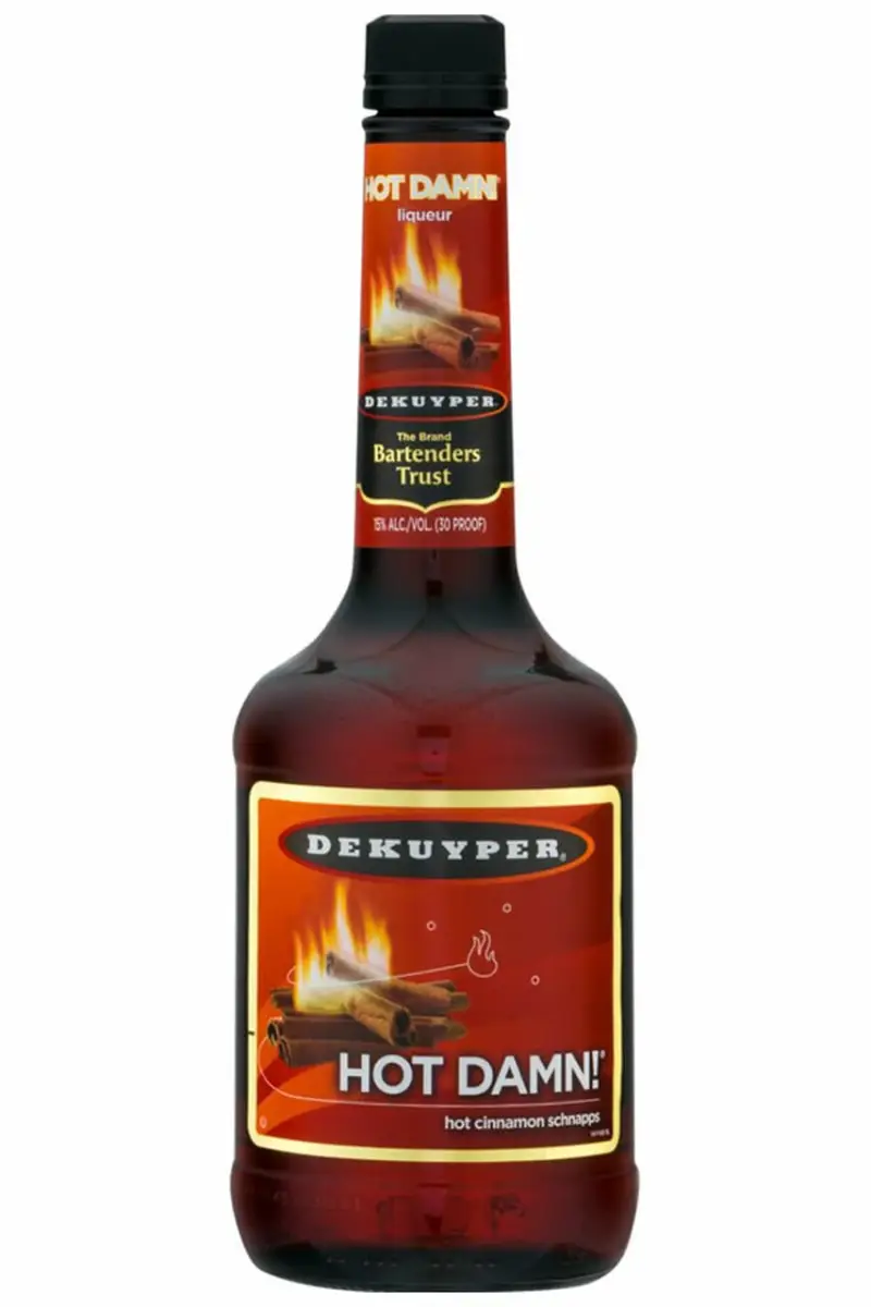 DeKuyper Hot Damn! Cinnamon Schnapps 750ml