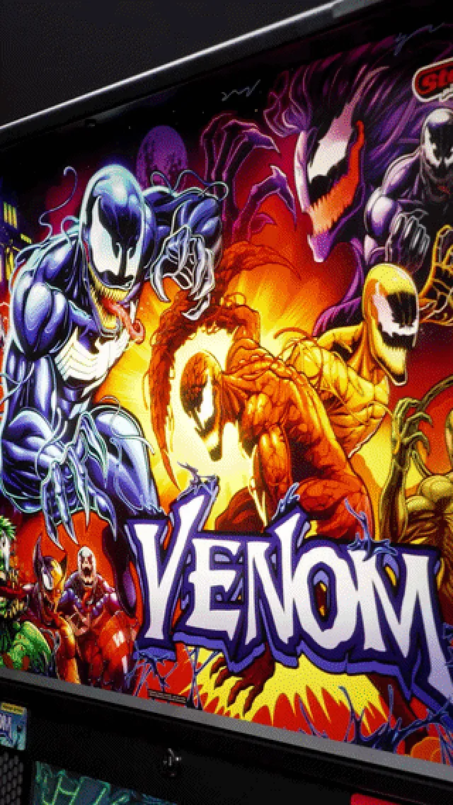 Official Stern Venom Vault Spotlight artwork